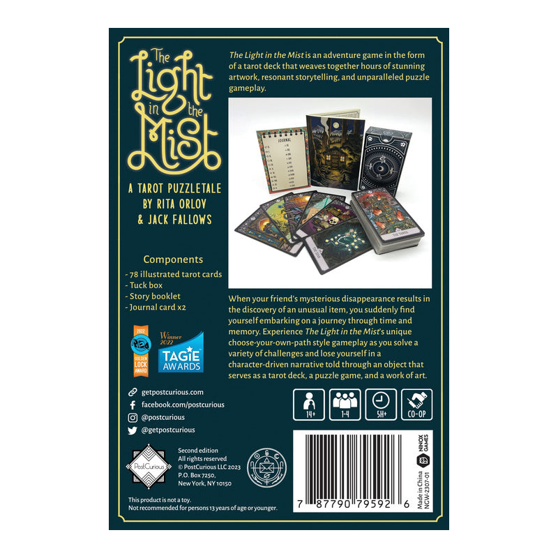 The Light in the Mist Board Game