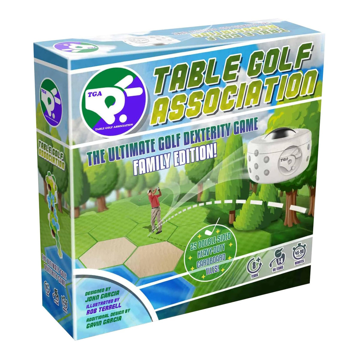 Table Golf Association Family Edition Board Game