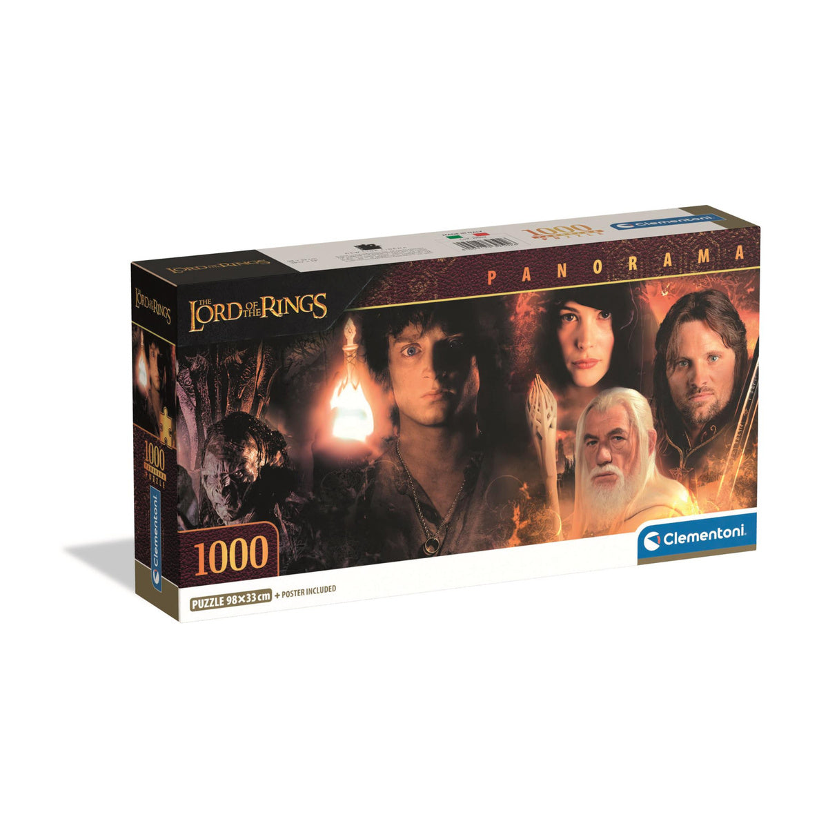 Panorama Puzzle Lord of the Rings Poster Included 1000pcs