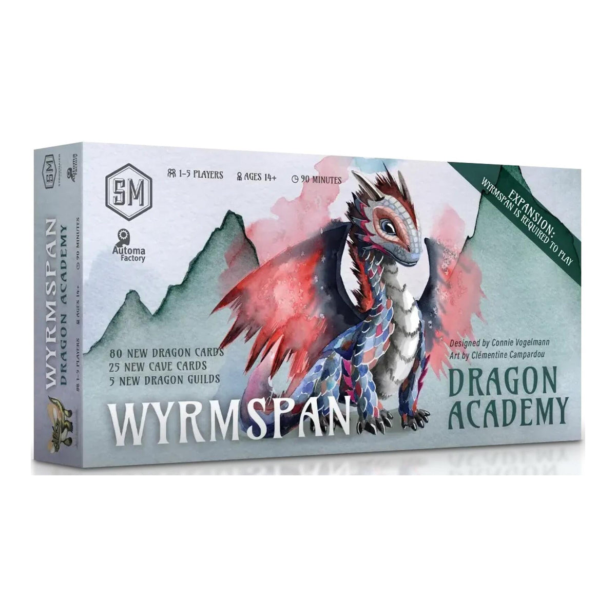 Wyrmspan Dragon Academy Expansion