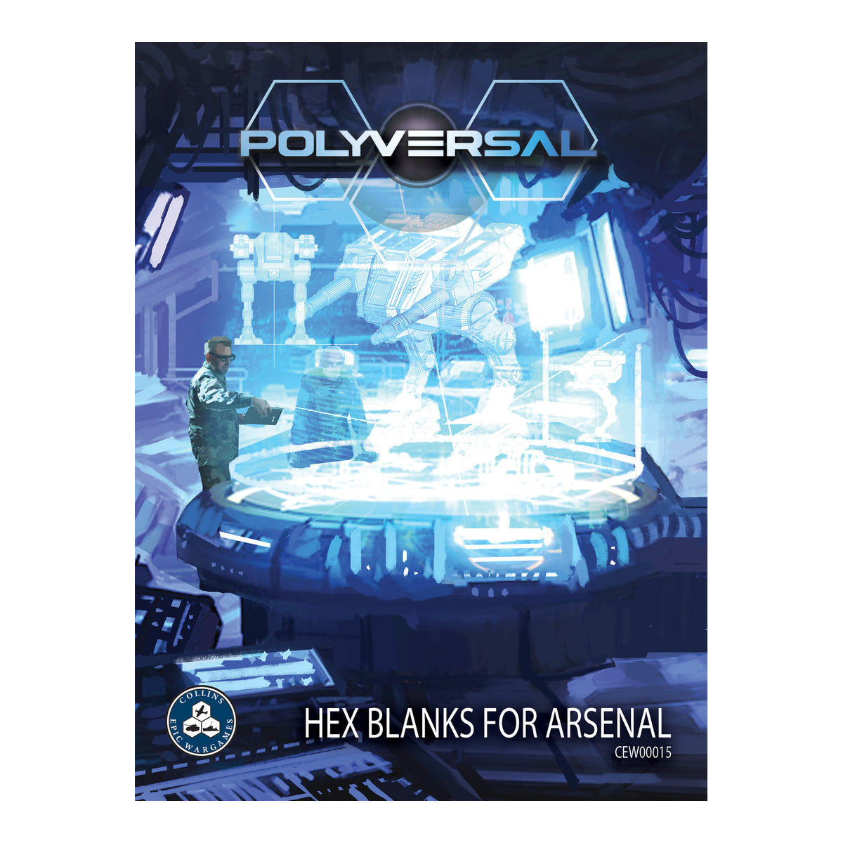 Polyversal Hex Blanks Board Game