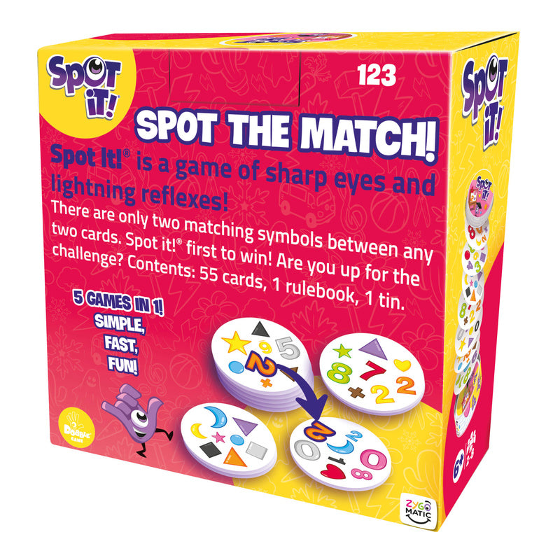 Spot It! 123 Board Game