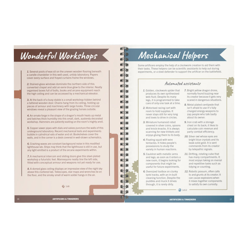 The Fantasy Character Kit Role Playing Book