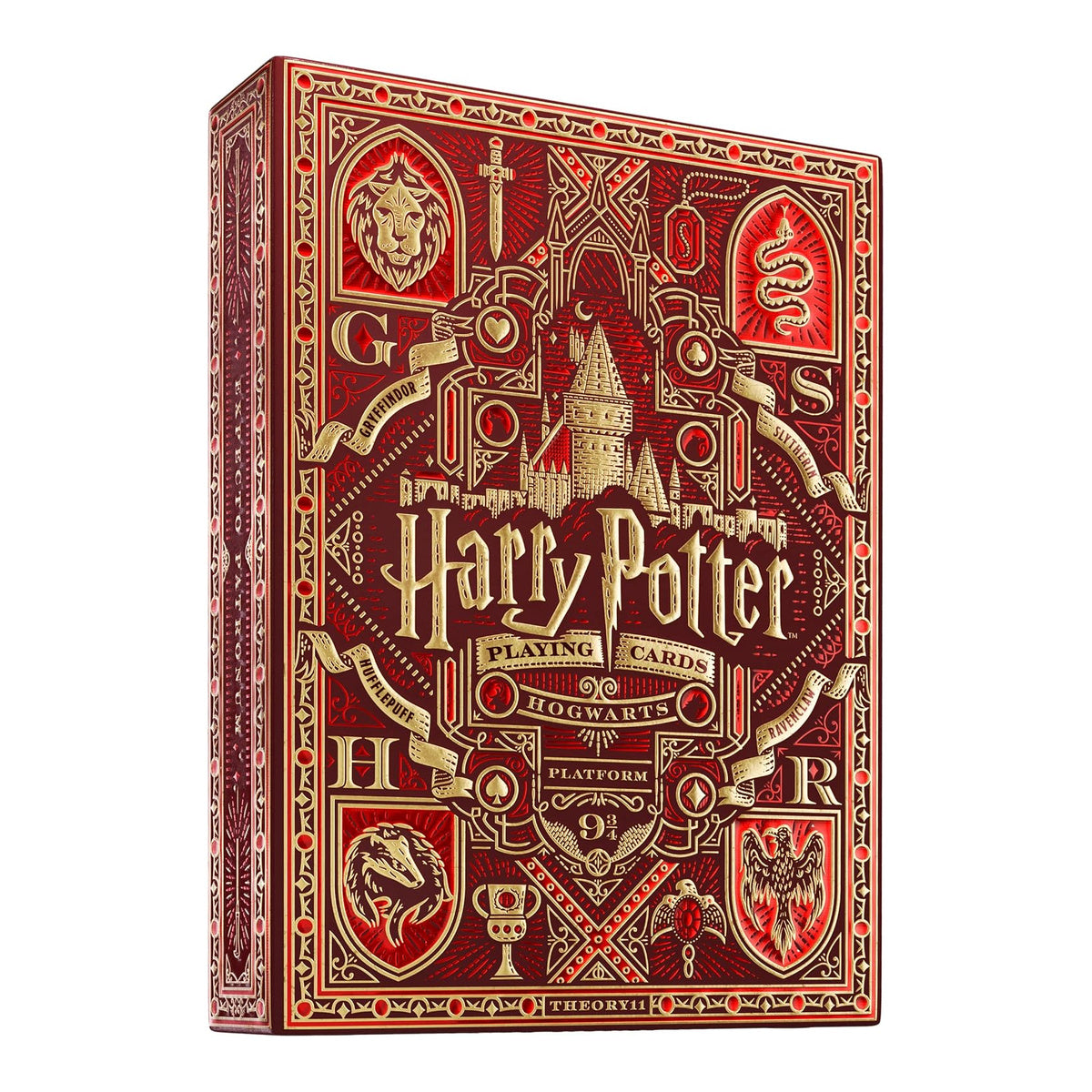 theory11 Deluxe Harry Potter Red Playing Cards