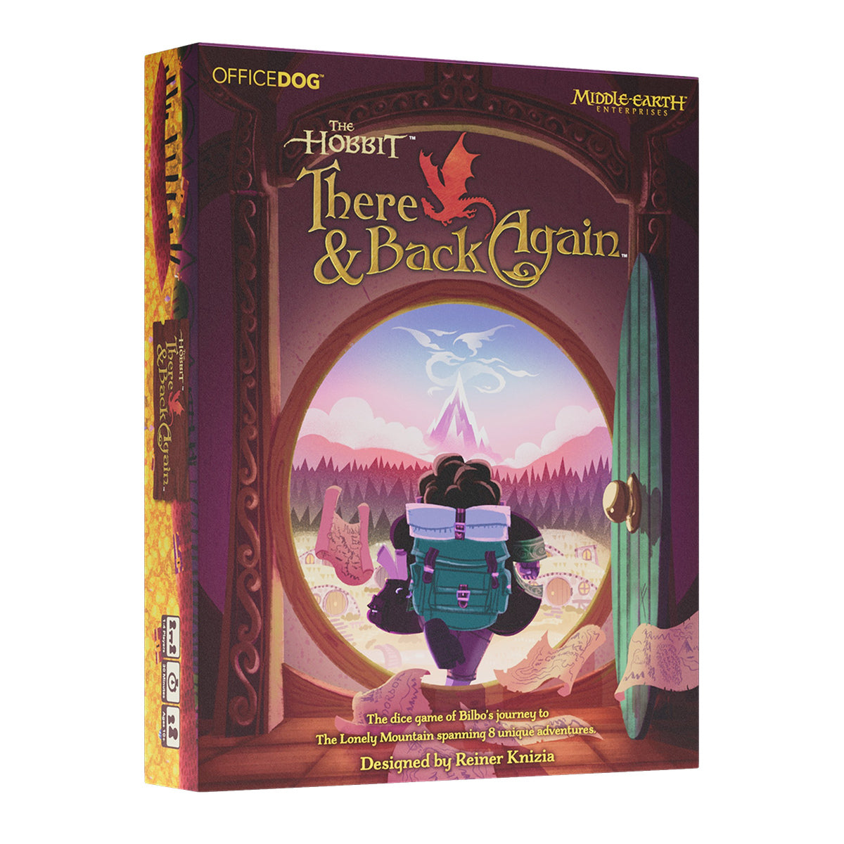 The Hobbit There and Back Again Board Game