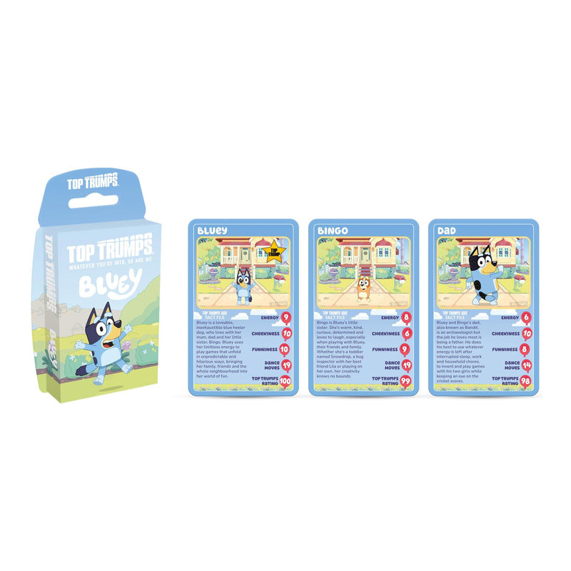 Top Trumps Specials Bluey Board Game