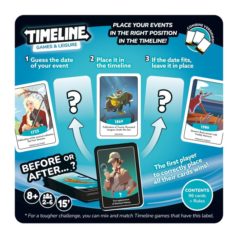 Timeline Games and Leisure Board Game