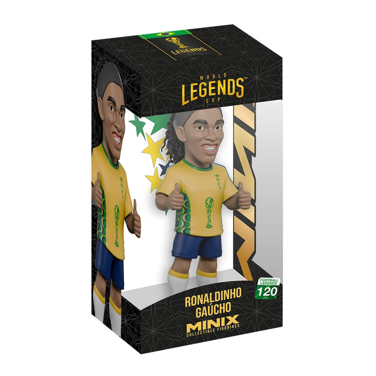 MINIX World Cup Legends Brazil Ronaldinho 120 Figure