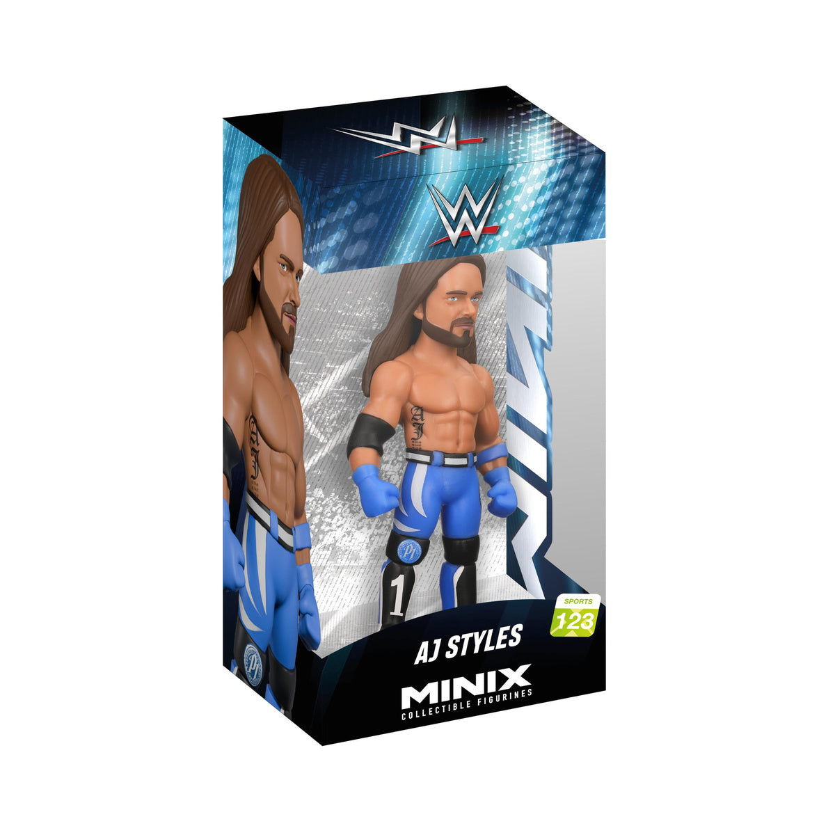 MINIX WWE AJ Styles 123 Figure
