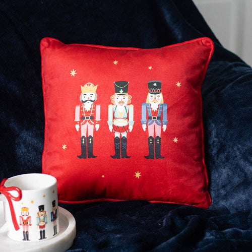 Square Nutcracker Cushion