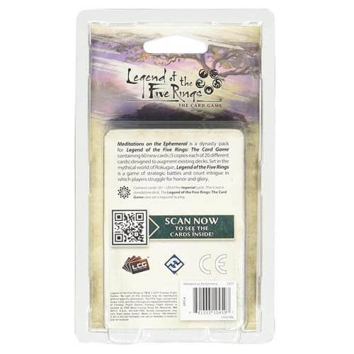 Legend of The Five Rings LCG Meditations On The EphemeralÂ