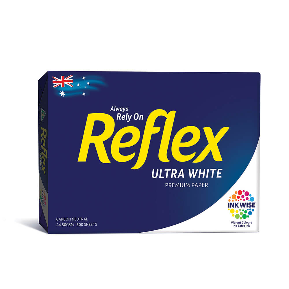 Reflex White Copy Paper 80gsm (1 Ream)