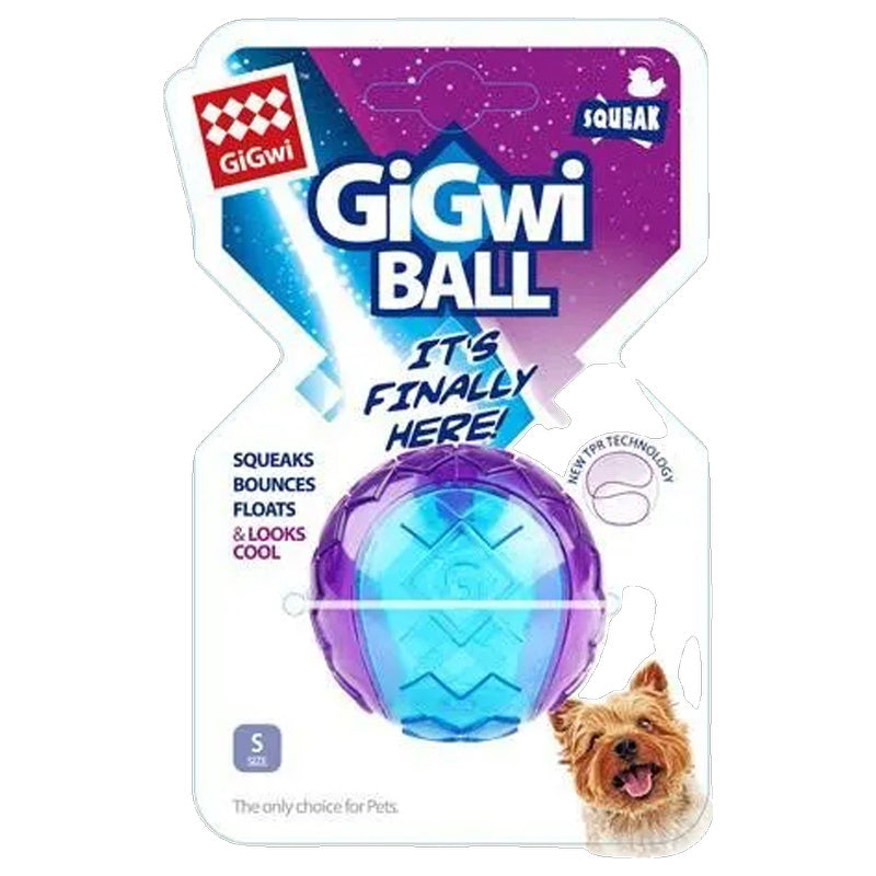 Gigwi Squeaker Ball Dog Toy (Small)