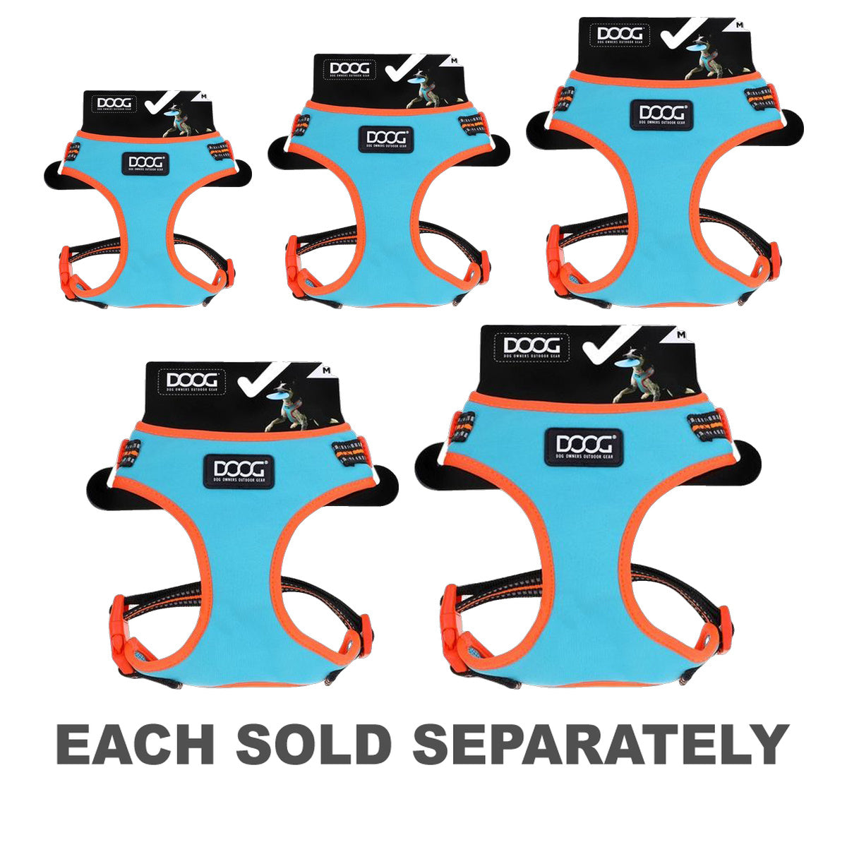 Doog Beethoven Neon Neoflex Dog Harness