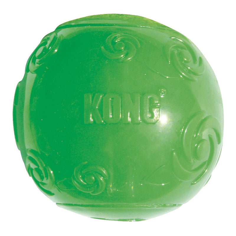 KONG Squeezz Dental Ball Dog Toy  (Large)