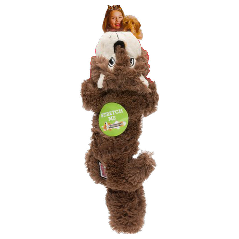 Kong Scrunch Knots Toy Squirrel