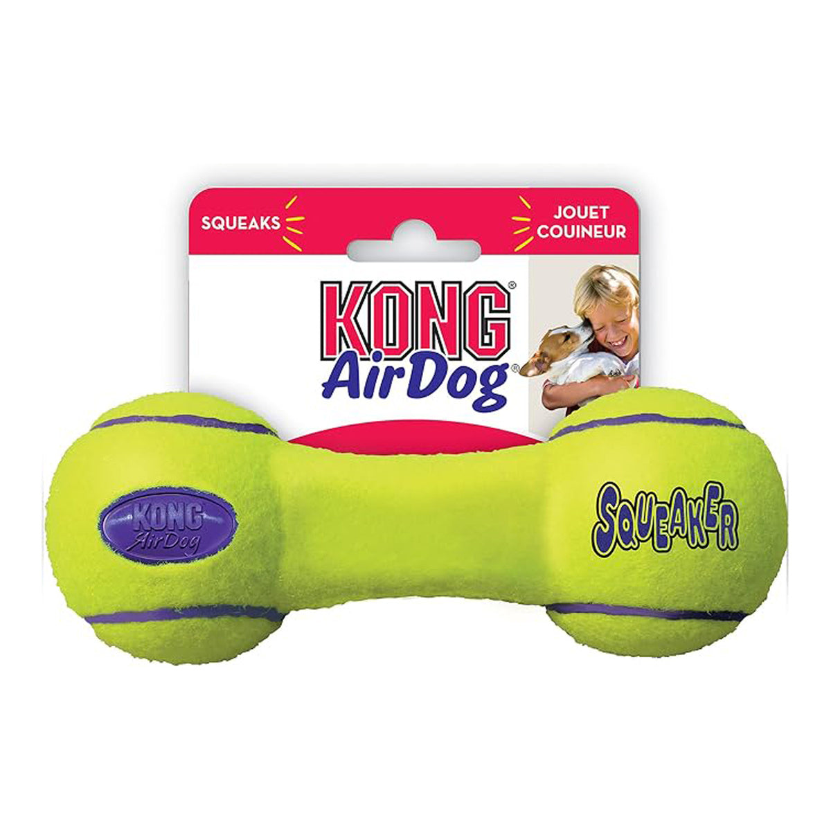 Kong Airdog Squeaker Dumbbell