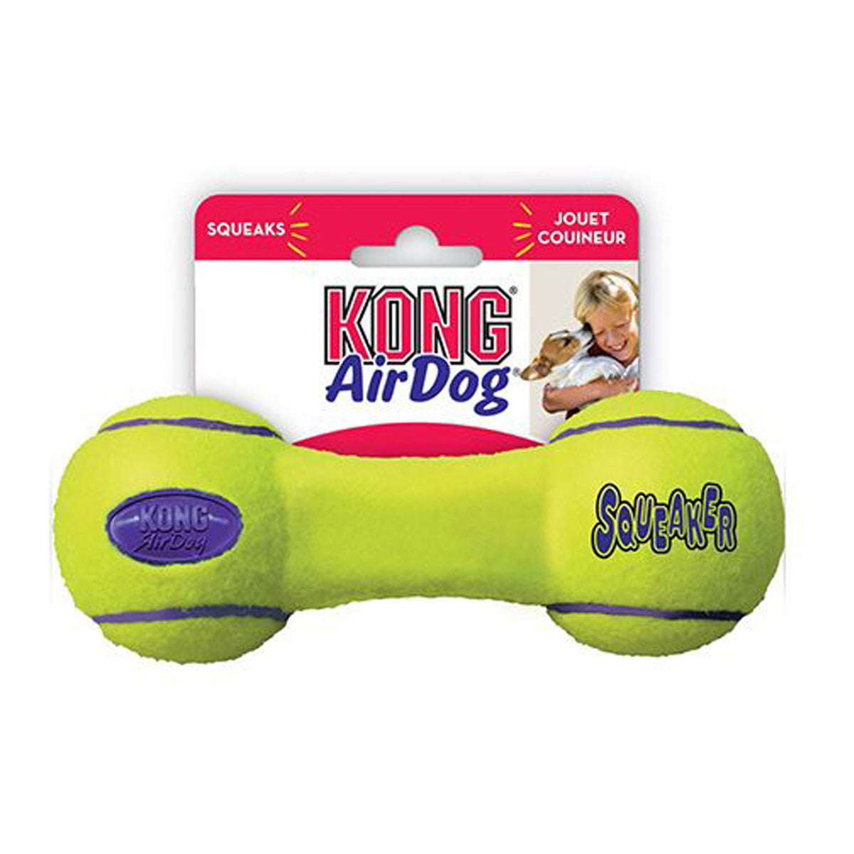 Kong Airdog Squeaker Dumbbell