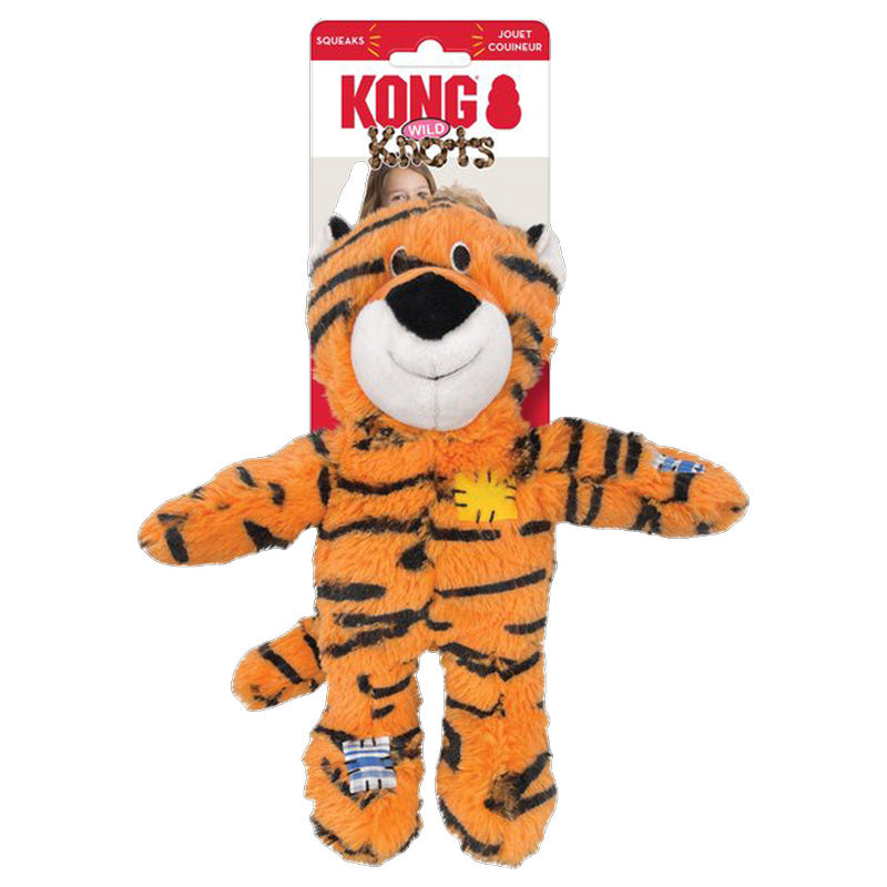 Kong Wild Knots Tiger Toy