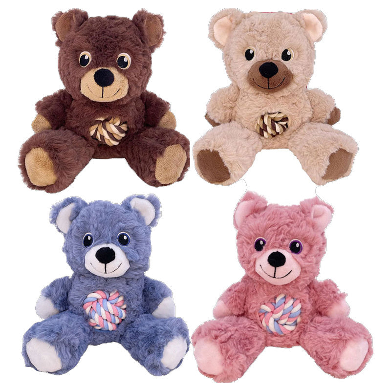 Kong Knots Teddy Toy (1pc Random)