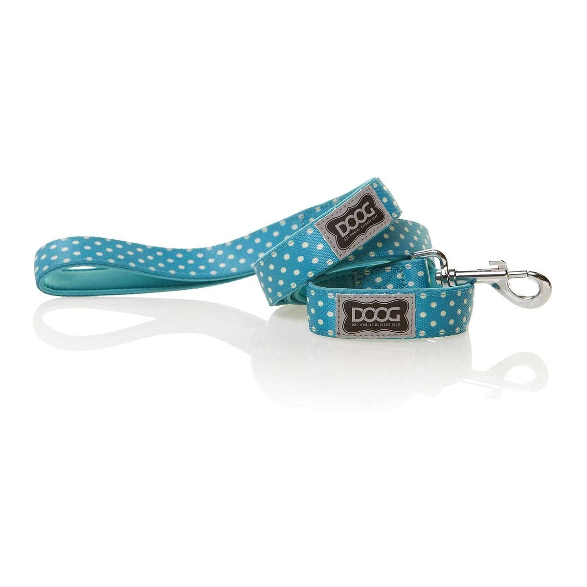 Doog Snoopy Blue Polkadot Dog Lead