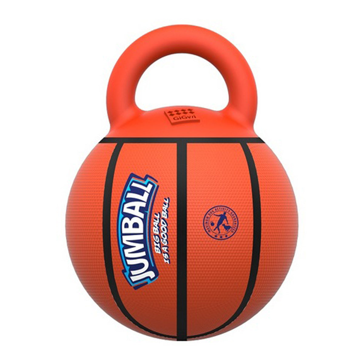 Gigwi Jumball Basketball Dog Toy (Orange)