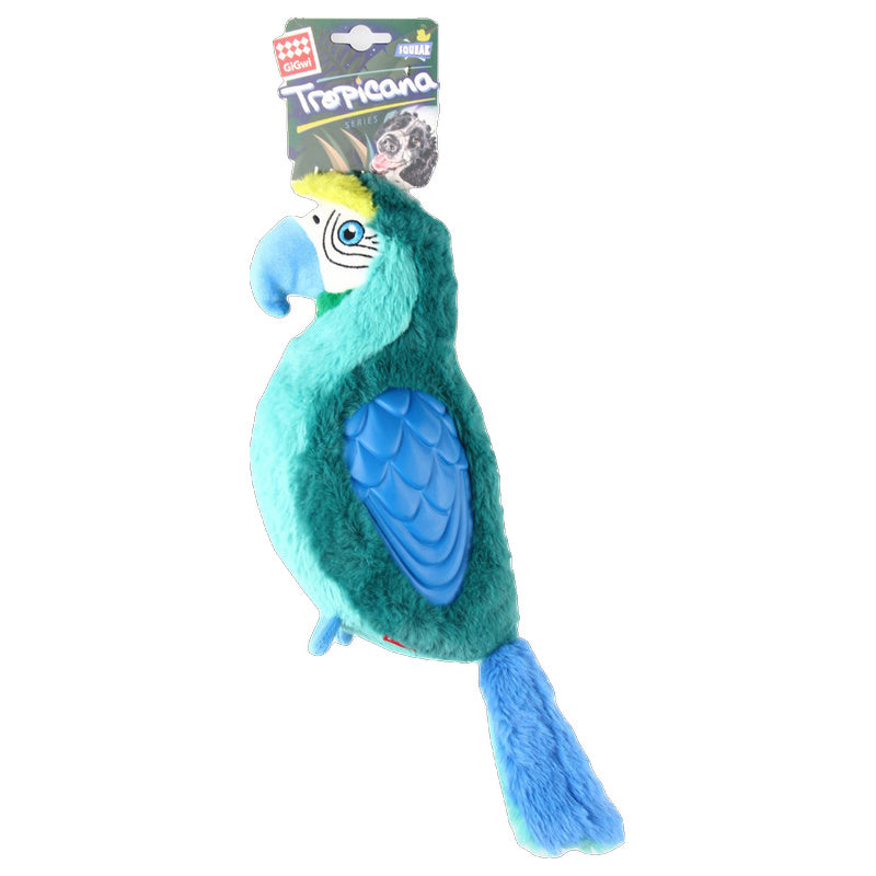 Gigwi Tropicana Parrot Dog Toy