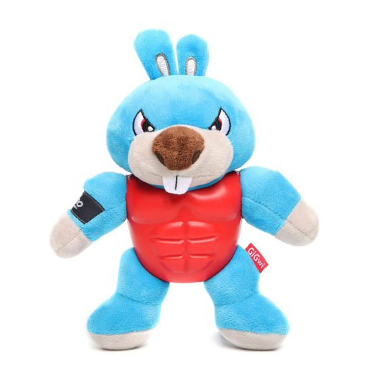 Gigwi Im Hero Armour Plush with Squeak Dog Toy