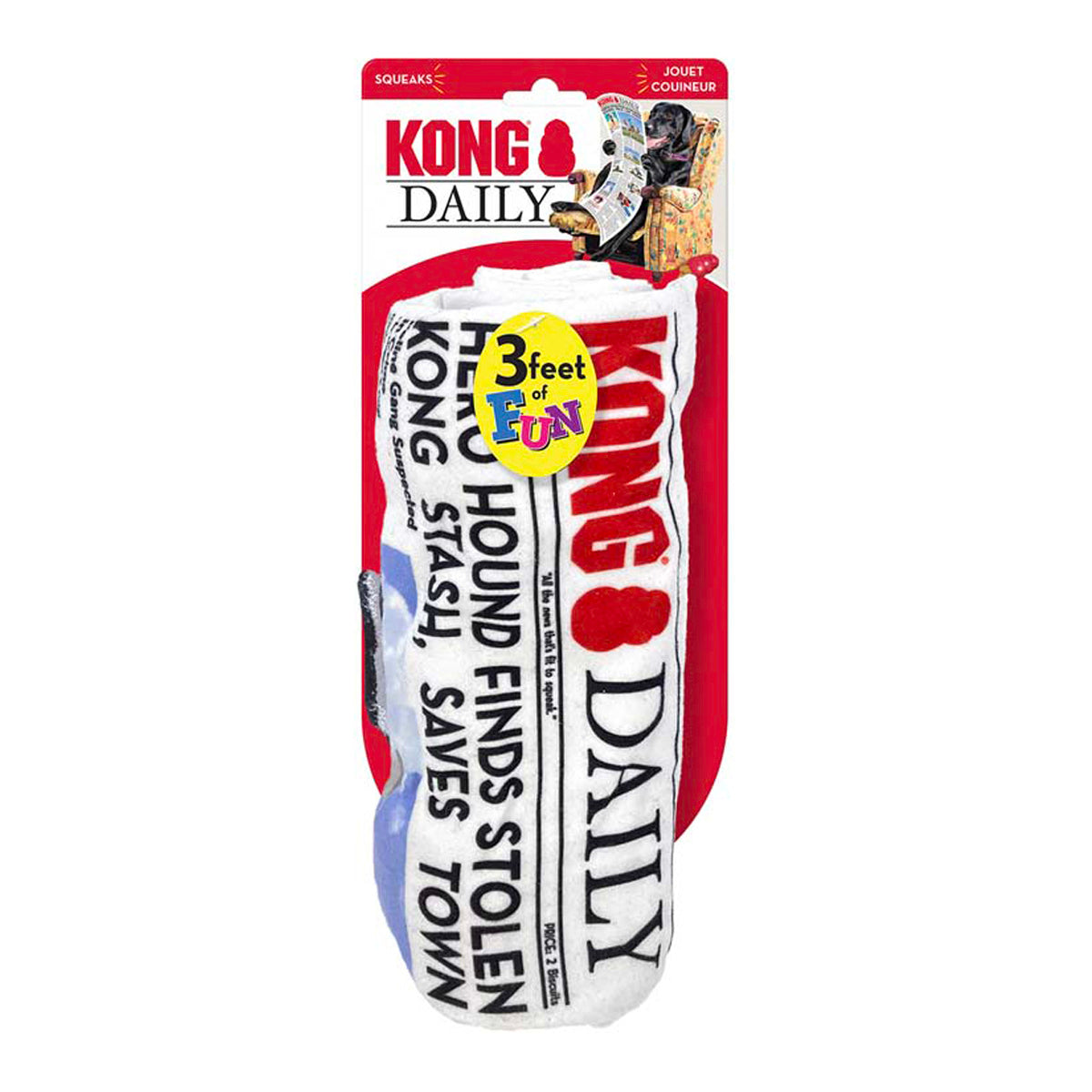 Kong Daily Newspaper Plush Toy (Extra Large)