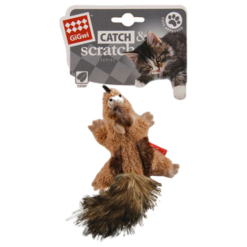 Gigwi Cat Catch & Scratch Toy with Catnip