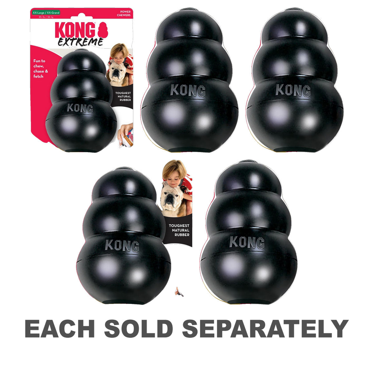 Kong Extreme Natural Rubber Dog Toy