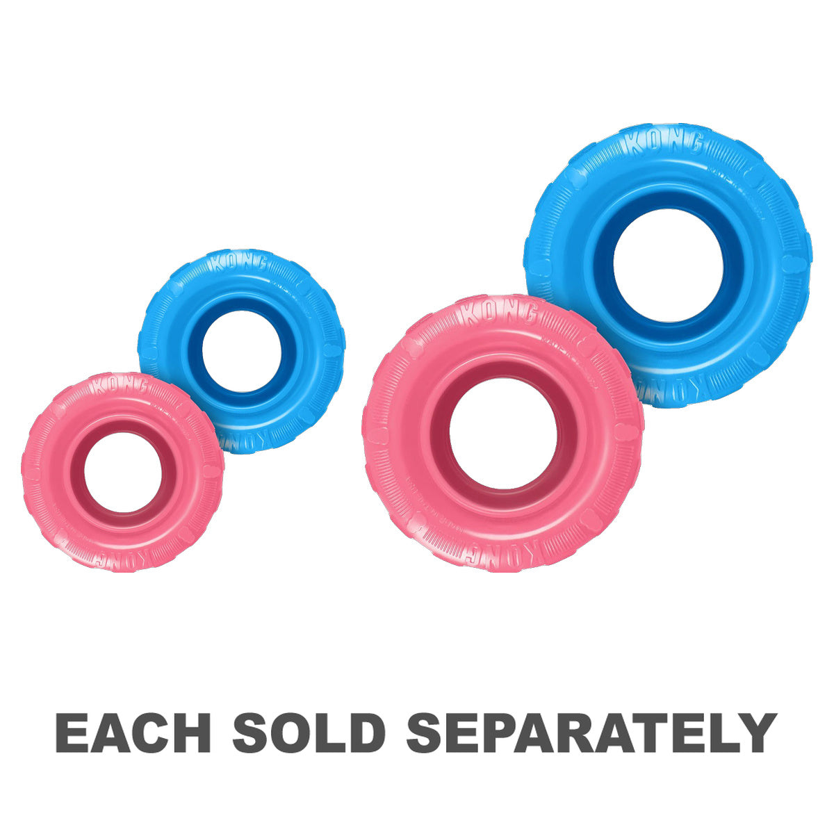 Kong Puppy Tires Toy (1pc Random)