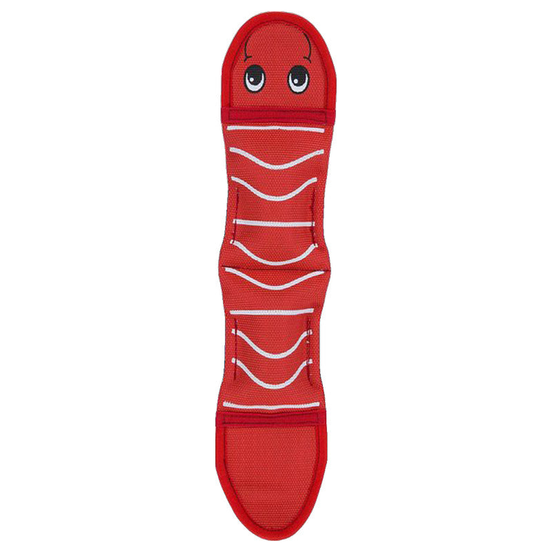 Outward Hound Lizard Fire Biterz Dog Toy (Red)