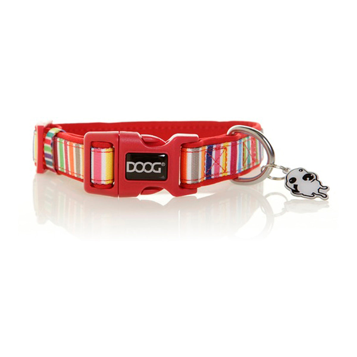 Doog Scooby Candy Striped Dog Collar