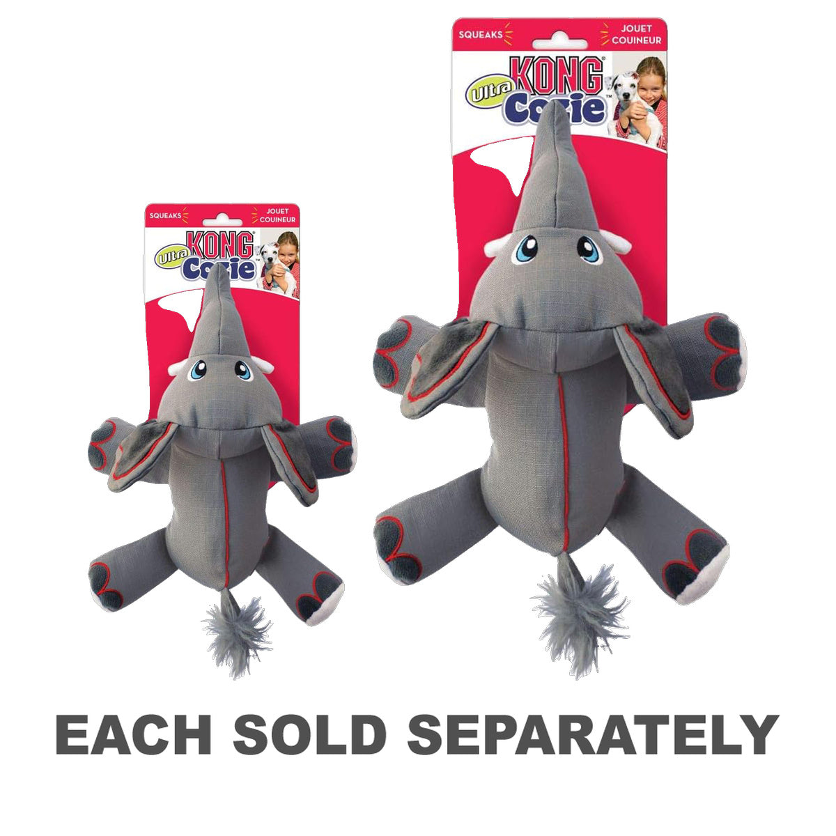 Kong Cozie Ultra Ella Elephant Plush Toy