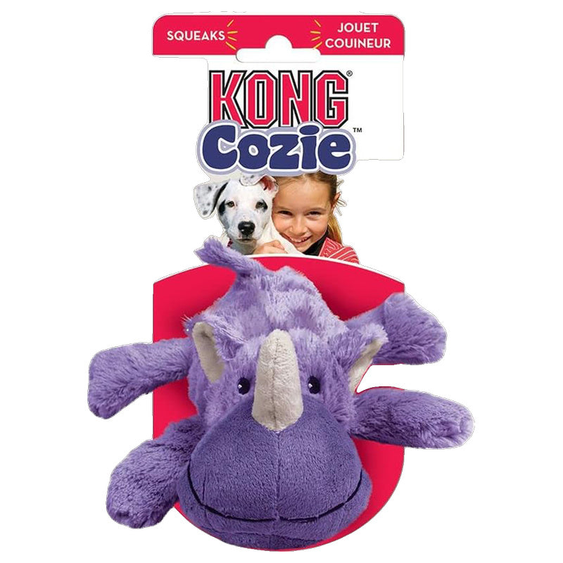 Kong Cozie Rosie Rhino Plush Toy
