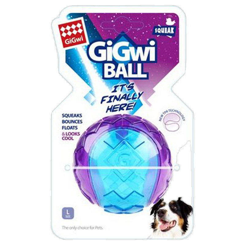 Gigwi Squeaker Ball Dog Toy (Large)