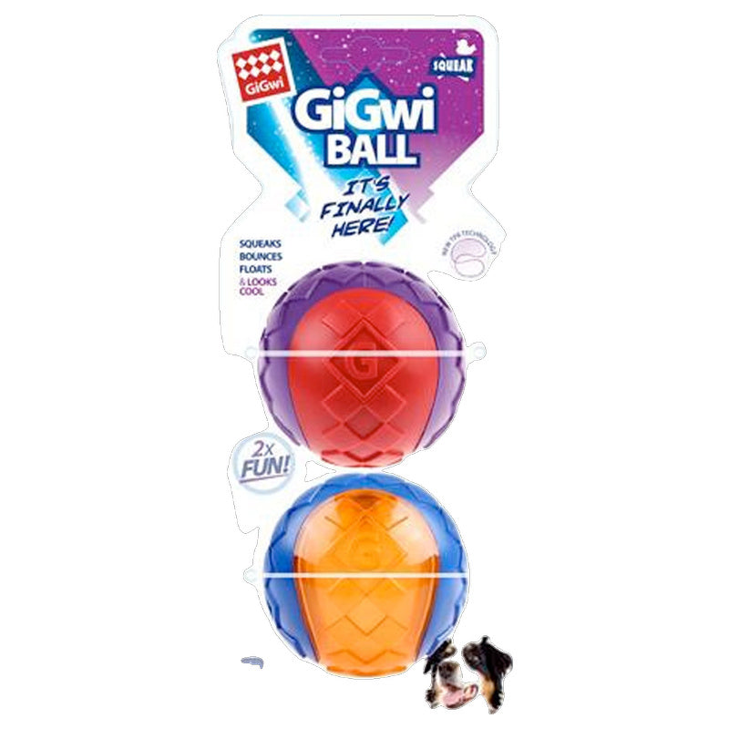 Gigwi Squeaker Ball Dog Toy (Large)