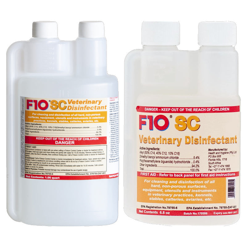 F10SC Vet Disinfectant Cleaner