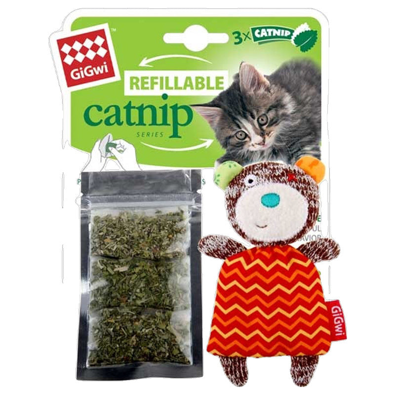 Gigwi Refillable Catnip Teabags