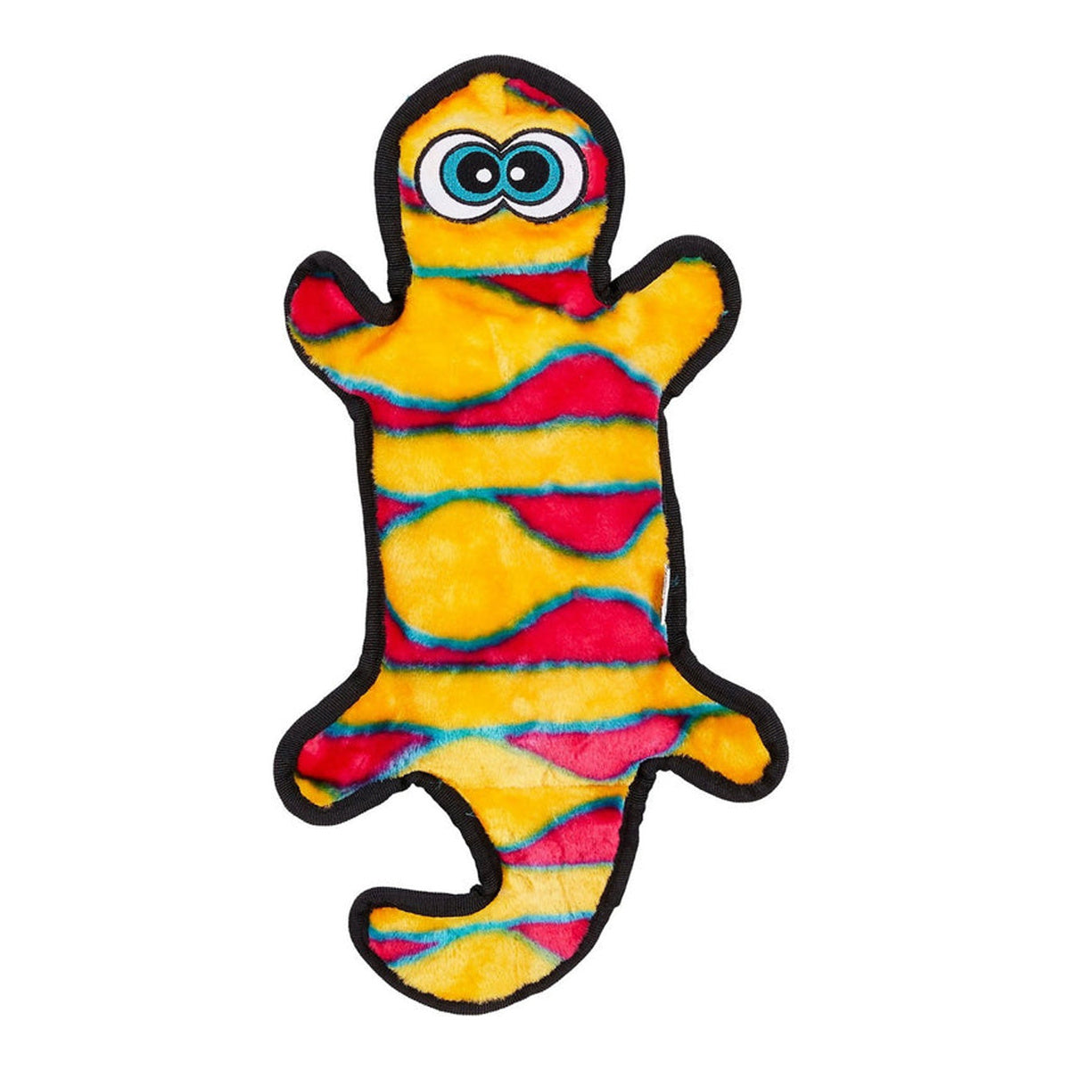 Outward Hound Invincible Gecko w/ 2 Squeaker (Red & Orange)