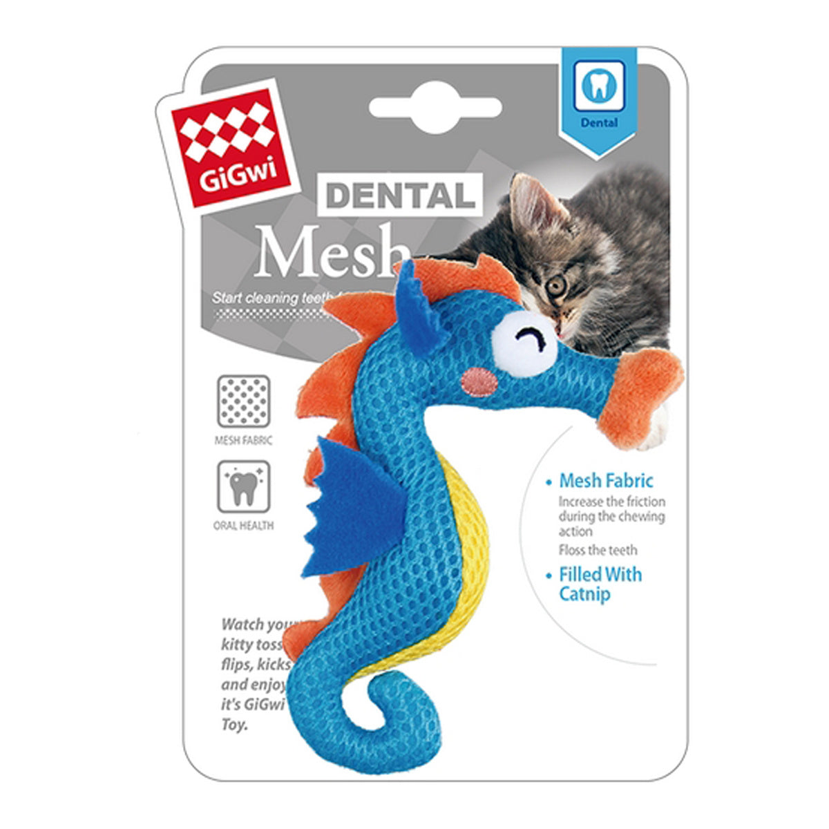 Gigwi Cat Dental Mesh with Catnip