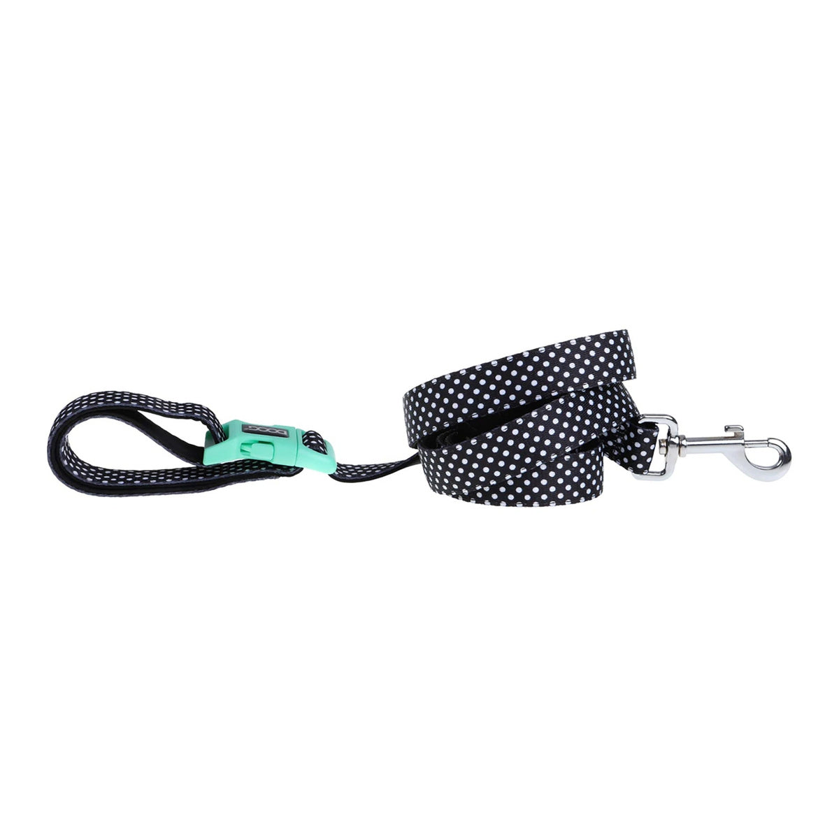 Doog Pongo Dog Lead (Black with White Spots)