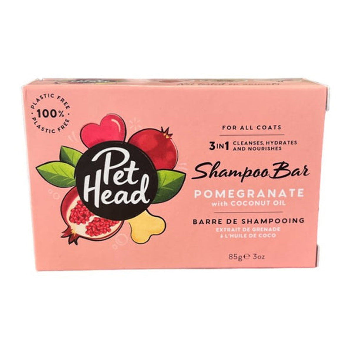 Pet Head Pomegranate Shampoo Bar 85g