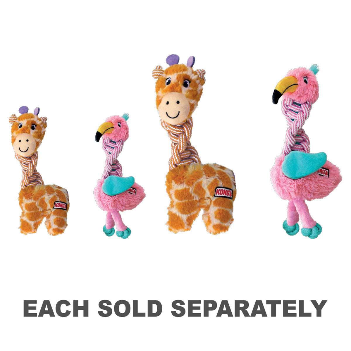 Kong Knots Twists Toy (1pc Random)