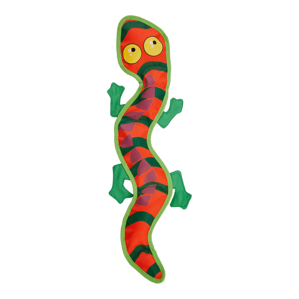 Outward Hound Orange Exotic Lizard Fire Biterz Toy (Large)