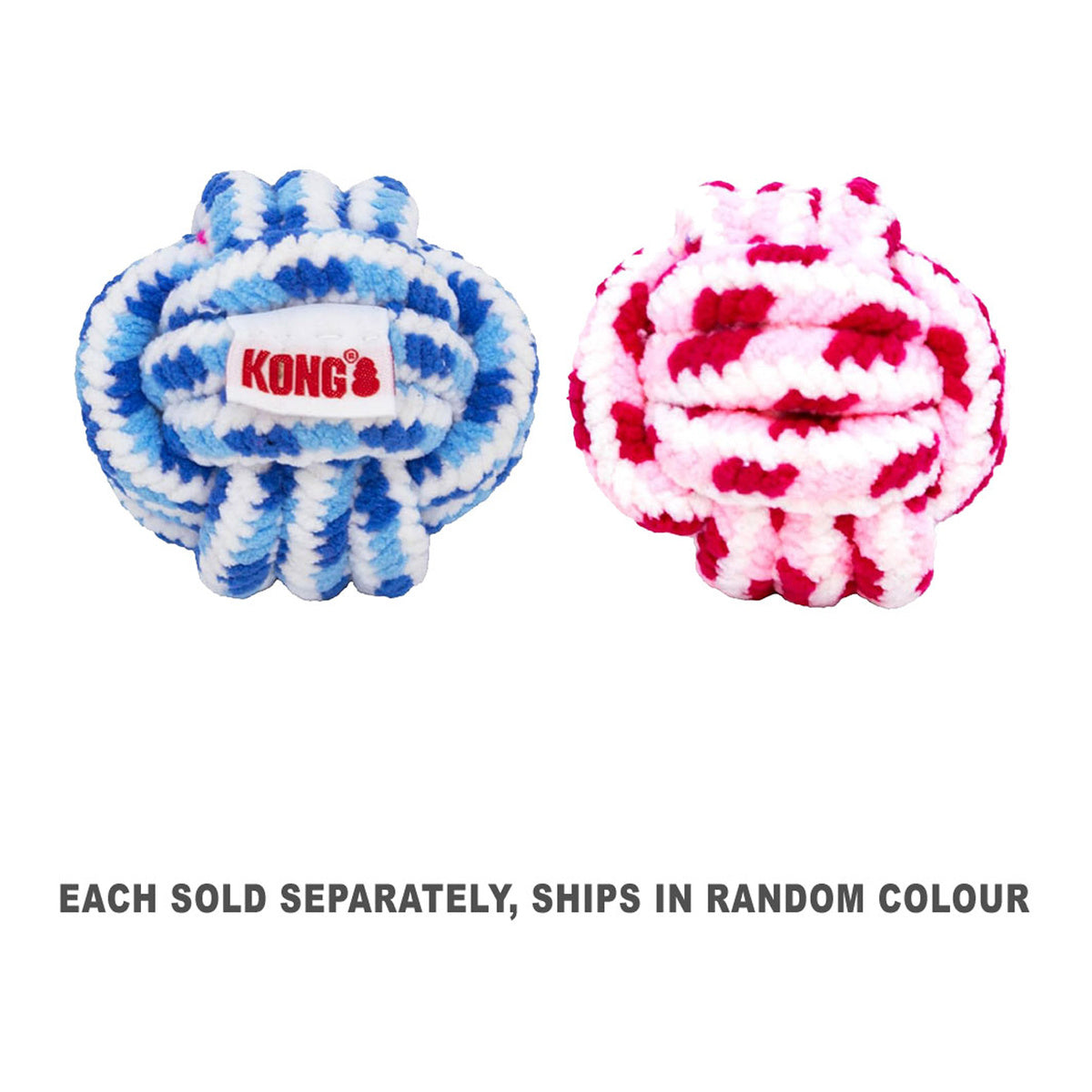 Kong Rope Ball Puppy Toy (1pc Random)