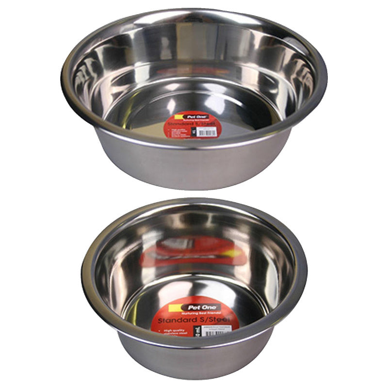 Pet One Standard Stainless Steel Bowl