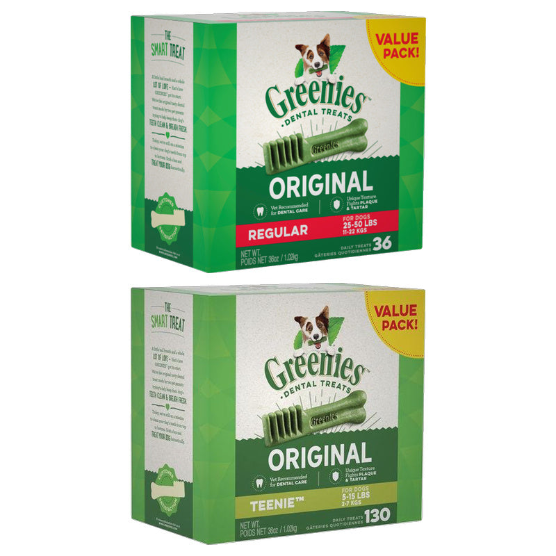 Greenies Dog Original Dental Treat Value Pack 1kg