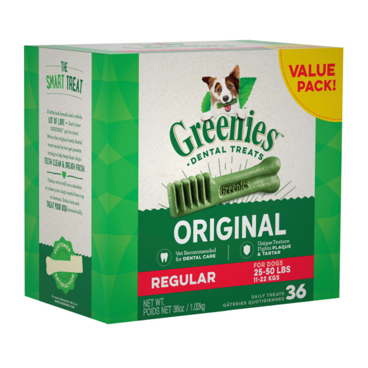 Greenies Dog Original Dental Treat Value Pack 1kg